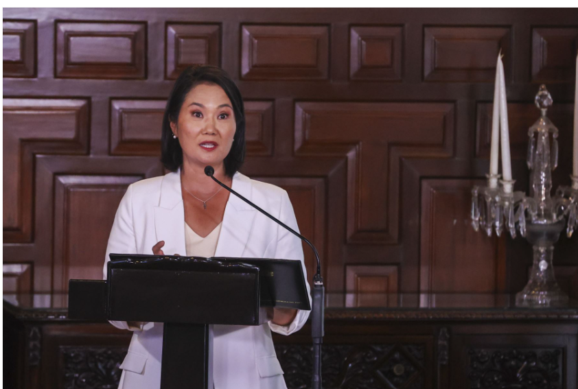 Fujimori anuncia respaldo político y económico a la Policía frente al crimen