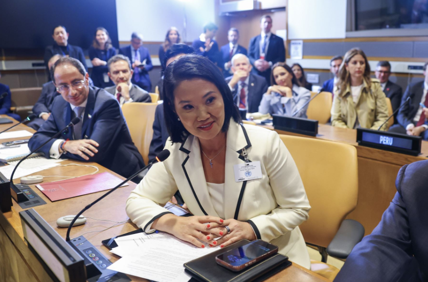Fujimori participa en reunión del Escudo de las Américas junto a Trump