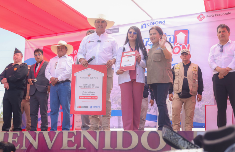 Ministro Arnillas impulsa cierre de brechas en agua, saneamiento y vivienda