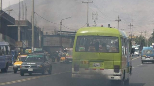 Arequipa respira cinco veces más contaminación de lo permisible por OMS
