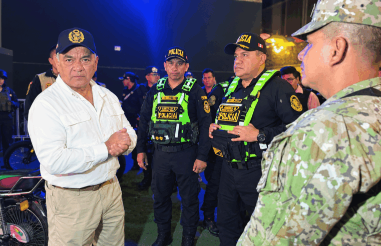 Operativo con 540 policías y militares refuerza seguridad en Lima Norte