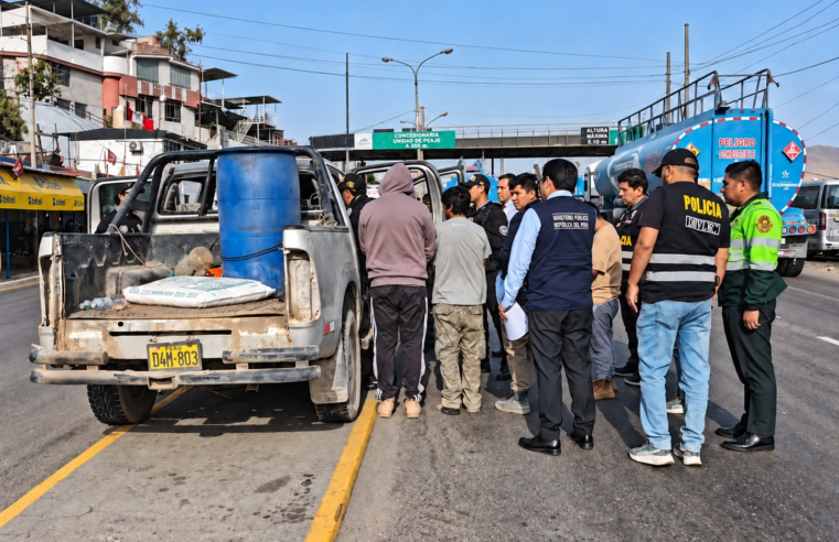 Policía detuvo a cinco personas tras balacera en Uchumayo