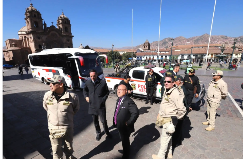 Hasta 3 000 policías reforzarán la seguridad durante visita del papa León XIV