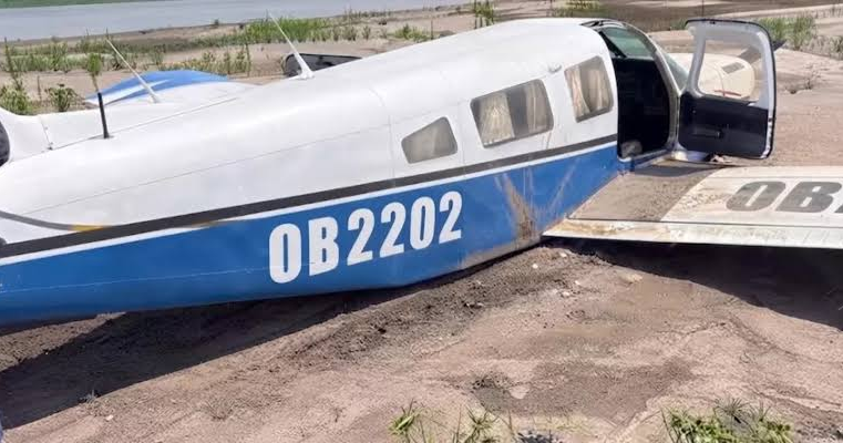 Avioneta con seis ocupantes realiza aterrizaje forzoso en Pucallpa
