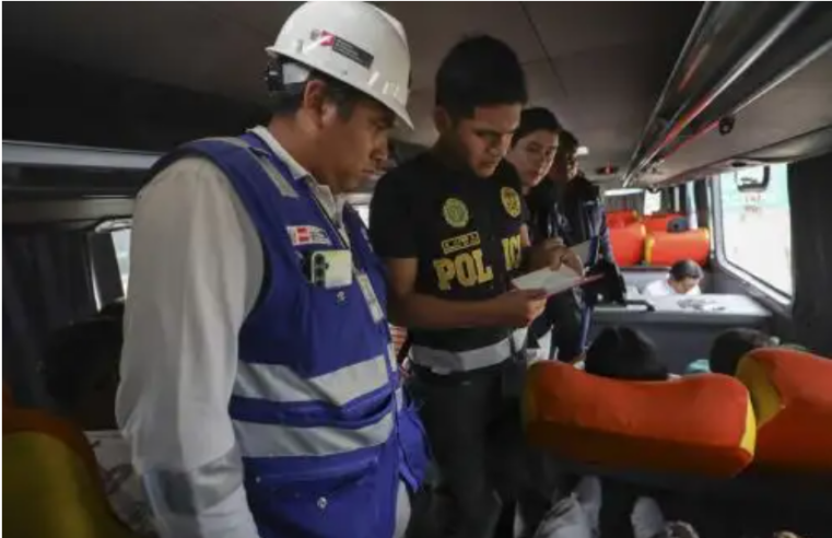 Sutran intensifica fiscalización para prevenir trata de personas en el país