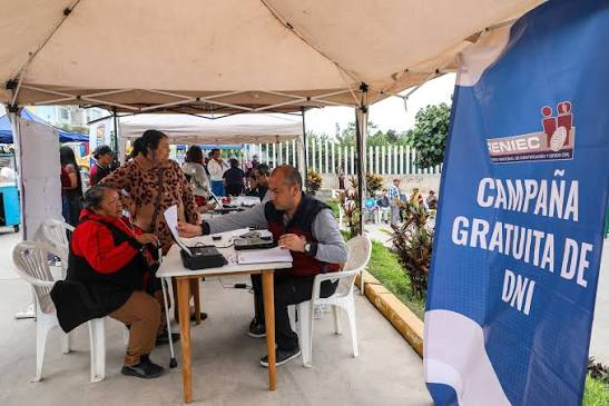 RENIEC realizará campañas gratuitas de DNI en 24 ciudades del país