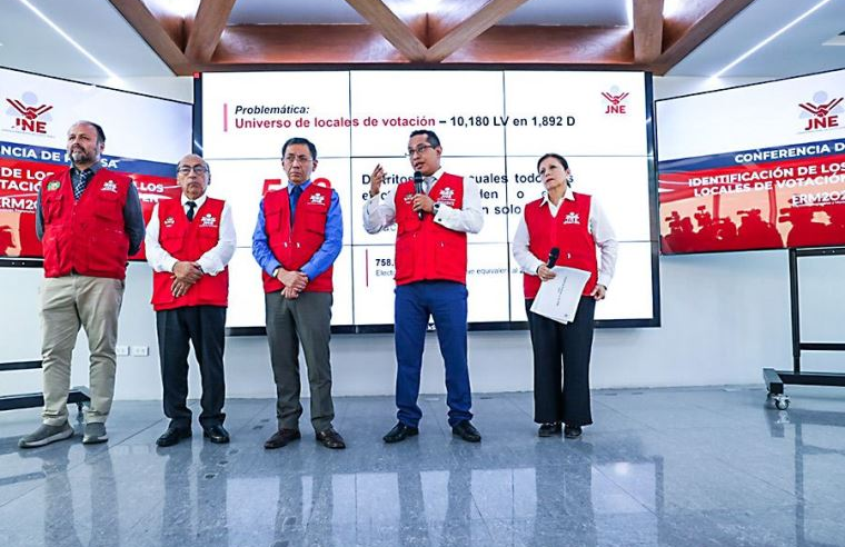 JNE identifica locales de votación que serían afectados por lluvias durante las elecciones