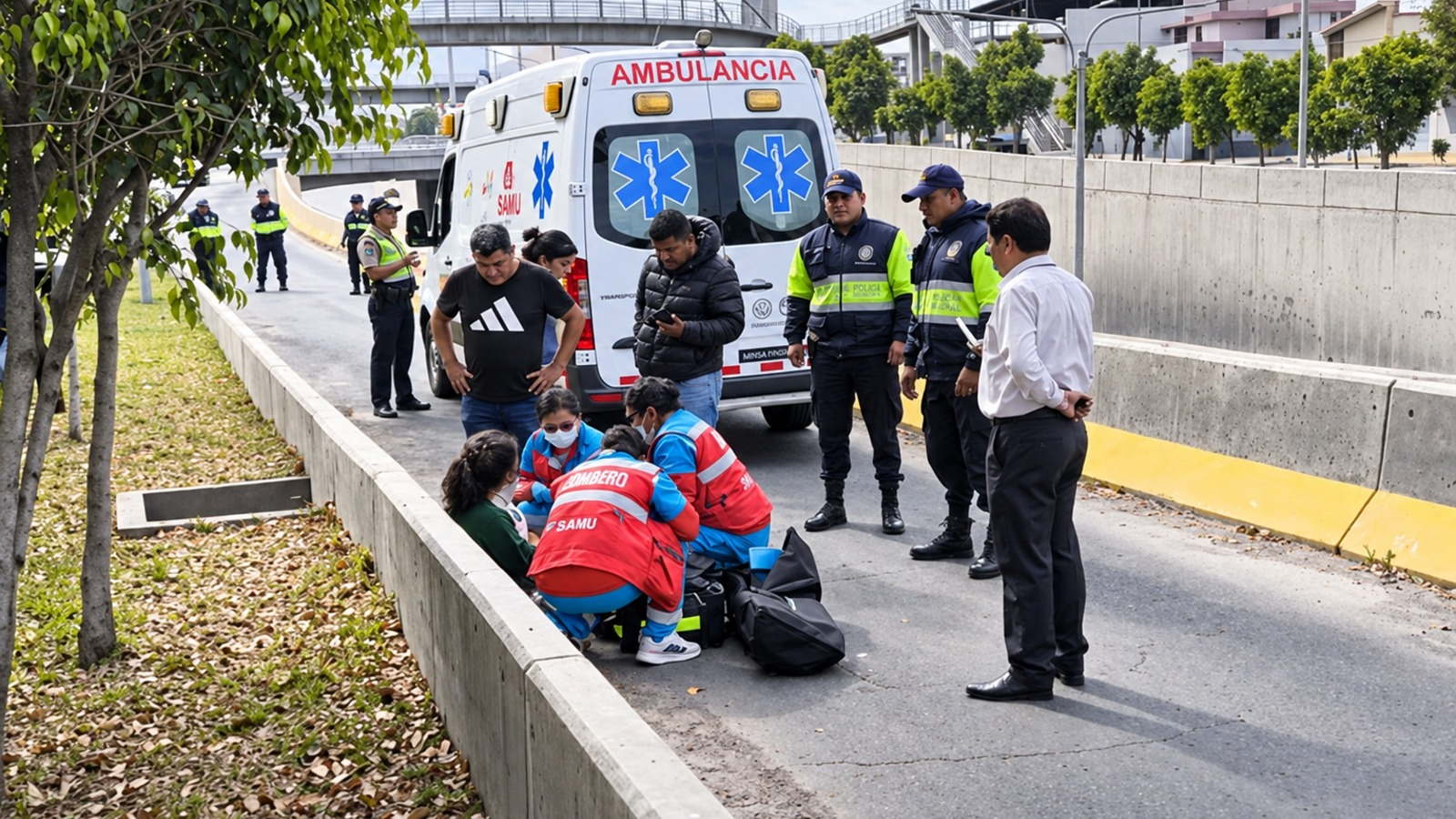 Joven saltó de taxi tras temer un presunto secuestro