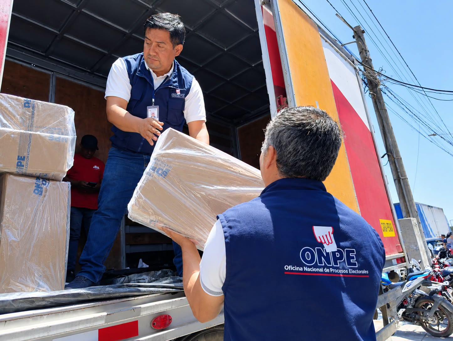 Material de capacitación electoral llega a las ODPE de Arequipa
