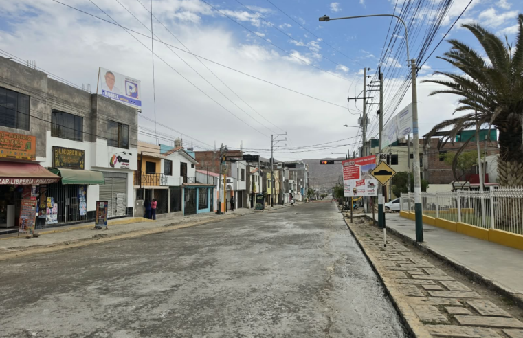 Obra paralizada aísla a 5 mil vecinos en distrito de Socabaya