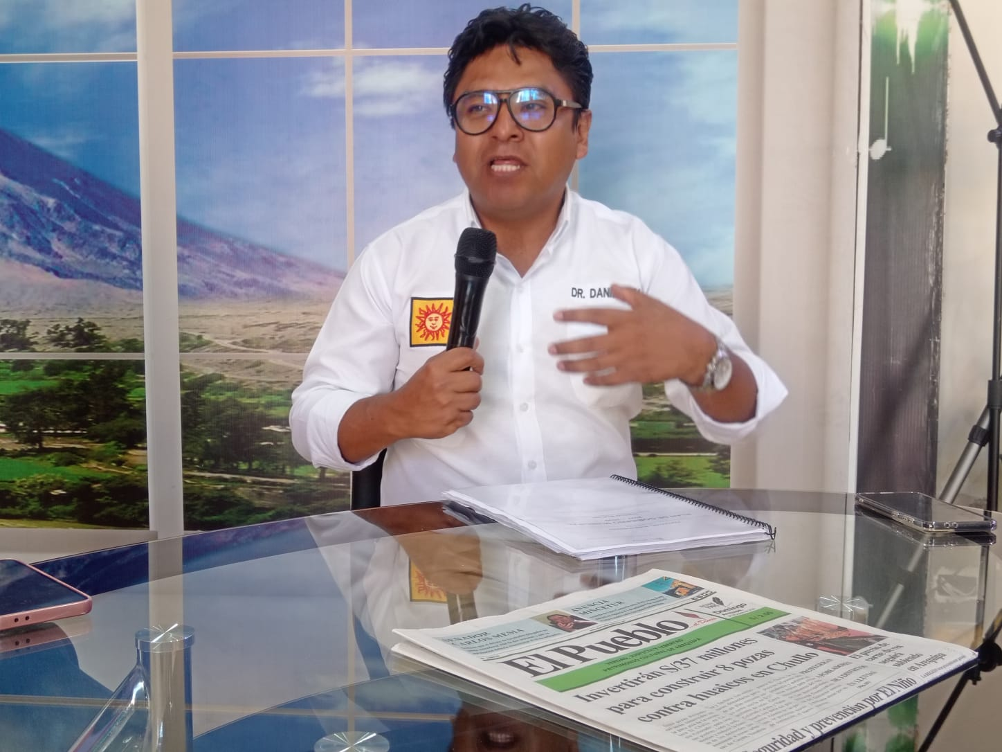 Daniel Zea: educación en valores, seguridad y cero corrupción en el distrito