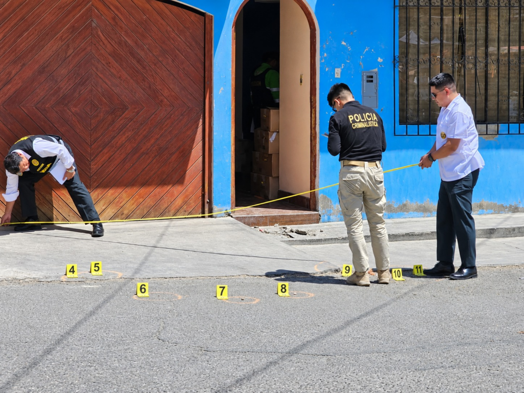 Hombre fue asesinado frente a su hijo en Paucarpata