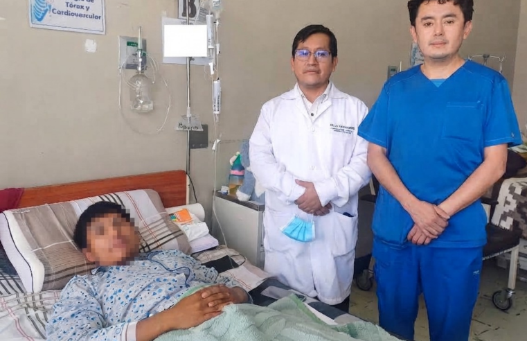 Reconstruyen tráquea de joven tras accidente en Arequipa.