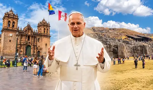 Preparan recibimiento al papa León XIV en Sacsayhuamán