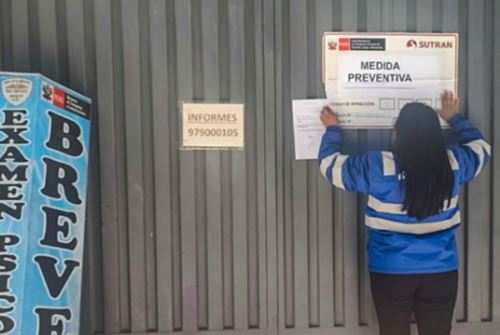 Cierran centro que evaluaba a postulantes a brevete sin médico