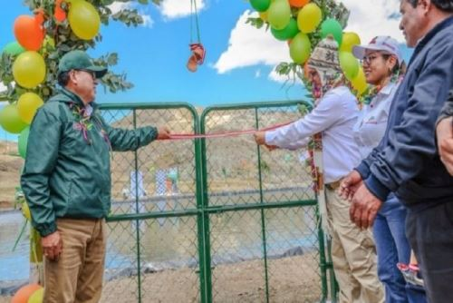 Más de 600 familias se benefician con obras de siembra y cosecha de agua