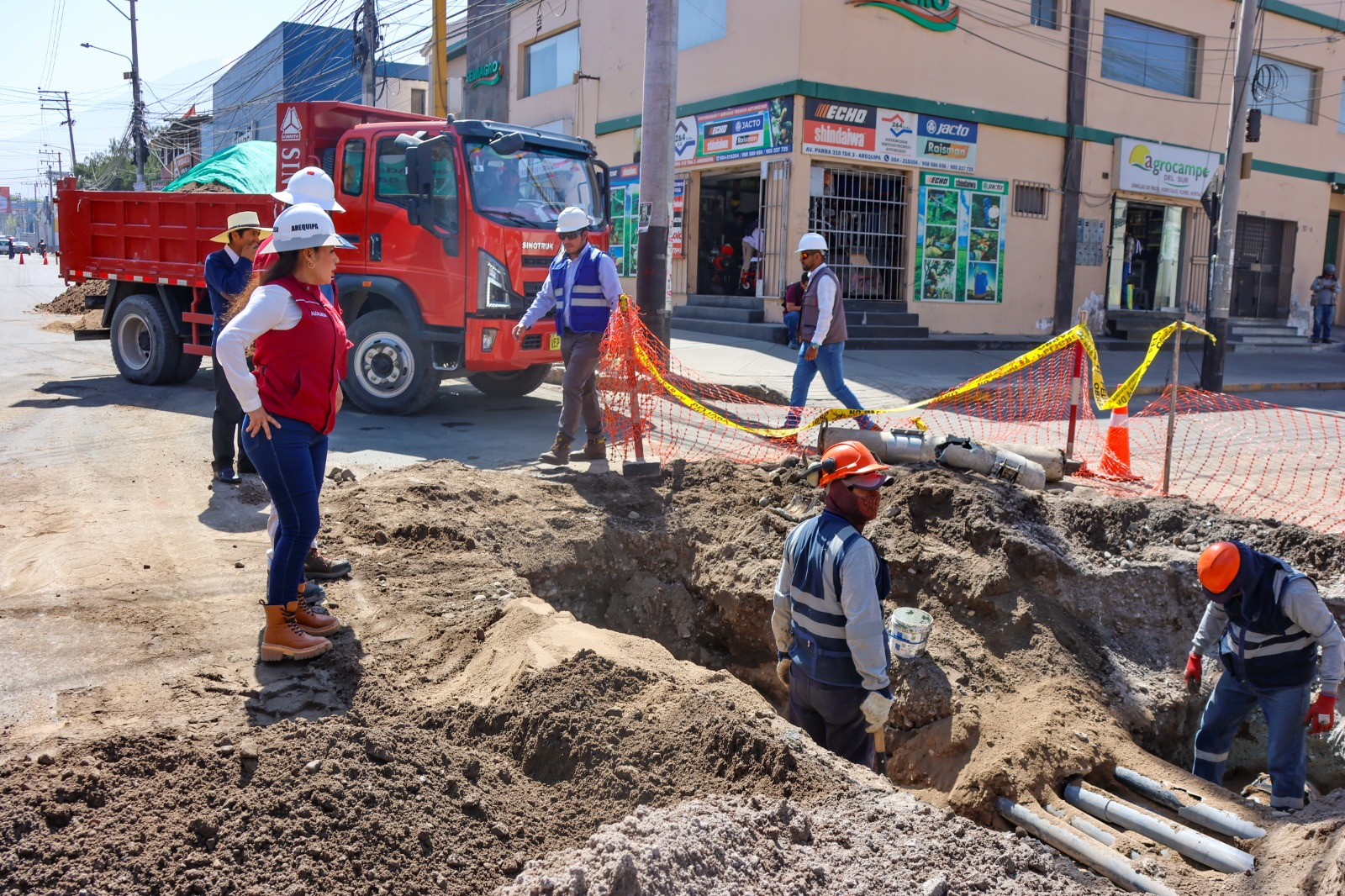 Reparación de la Av. Parra culminará recién en 2 días
