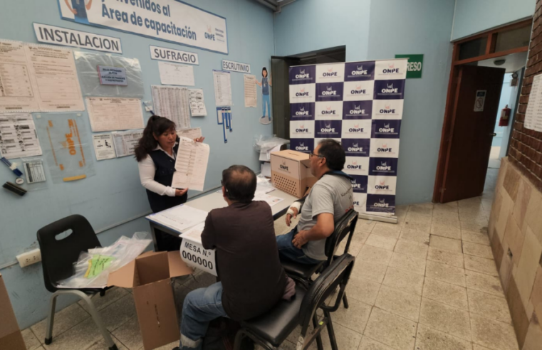 Miembros de mesa serán capacitados el 20 y 27 de setiembre para ERM