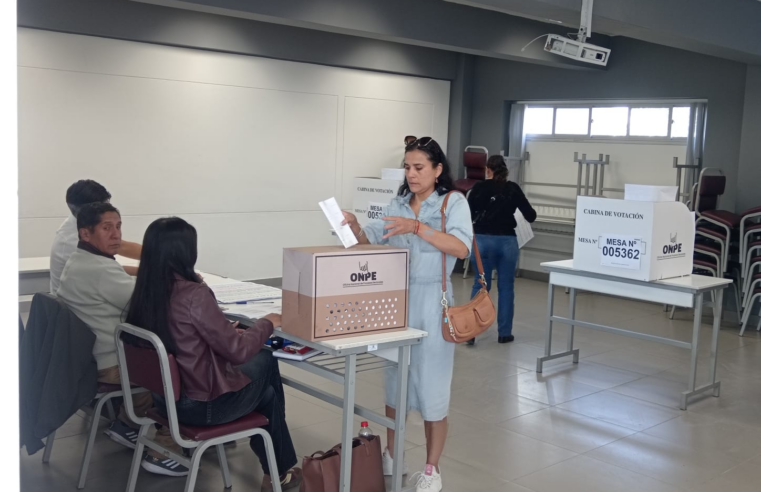 Más de un millón de arequipeños elegirá a 754 autoridades el 4 de octubre