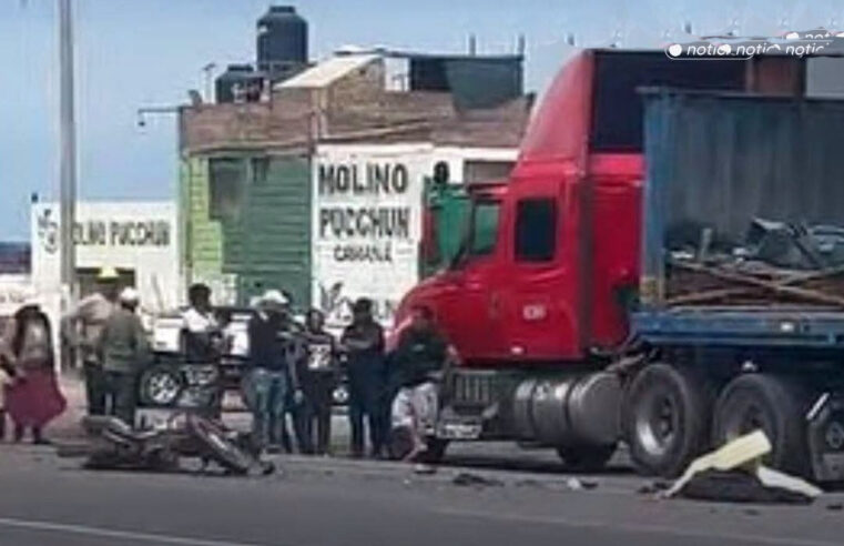 Motociclista muere tras chocar contra un tráiler en Camaná