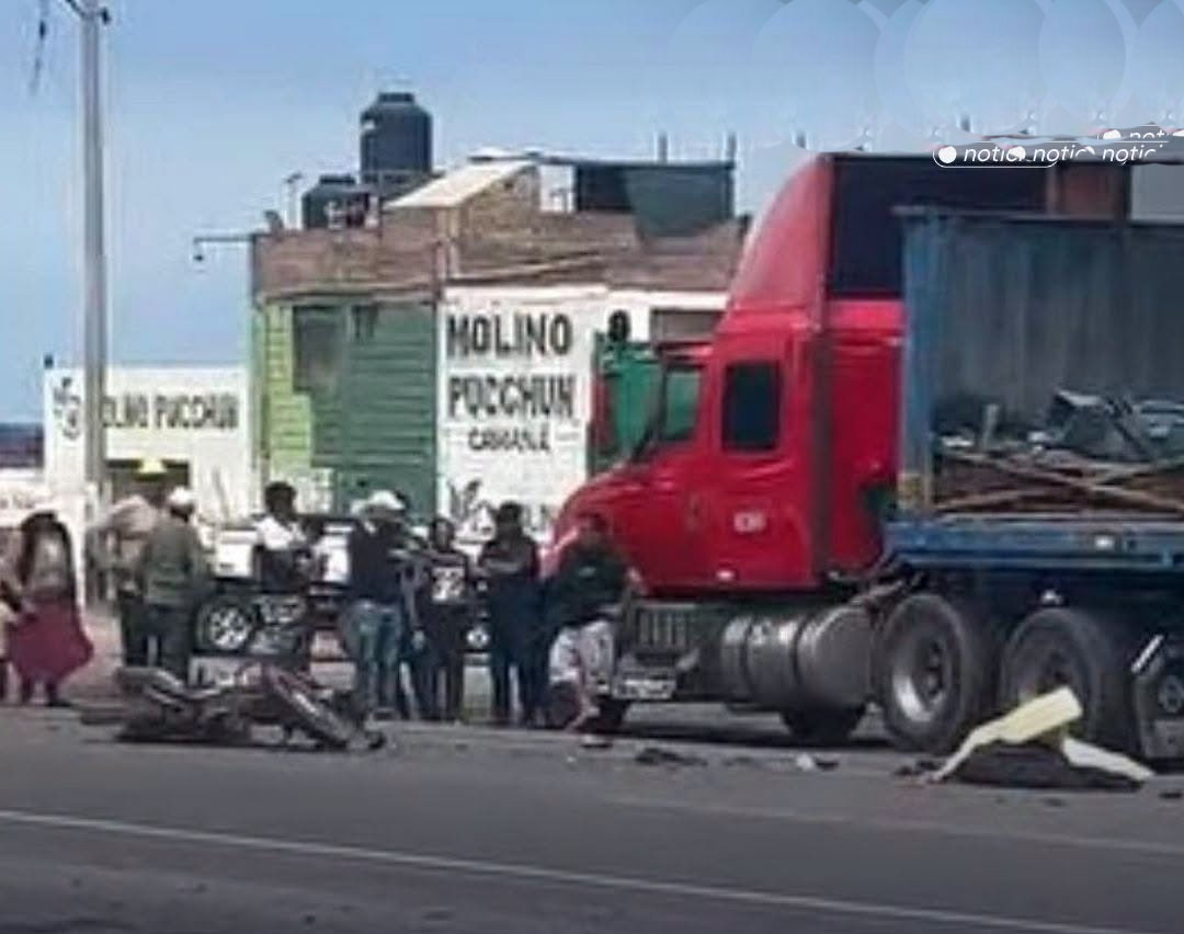 Motociclista muere tras chocar contra un tráiler en Camaná