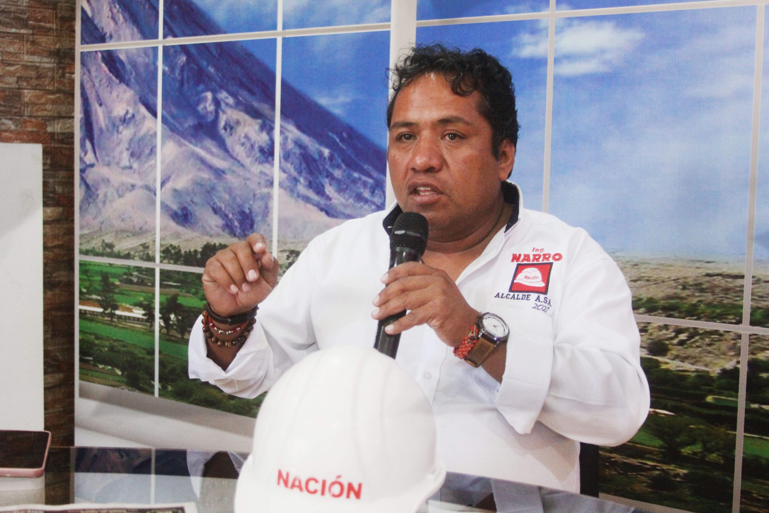 Narro: nuevas vías, saneamiento físico legal y turismo para impulsar Alto Selva Alegre