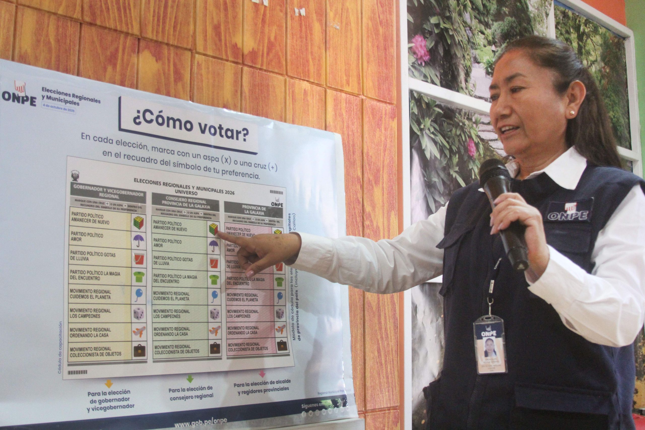 Elecciones regionales y municipales: conoce la cédula y cómo votar