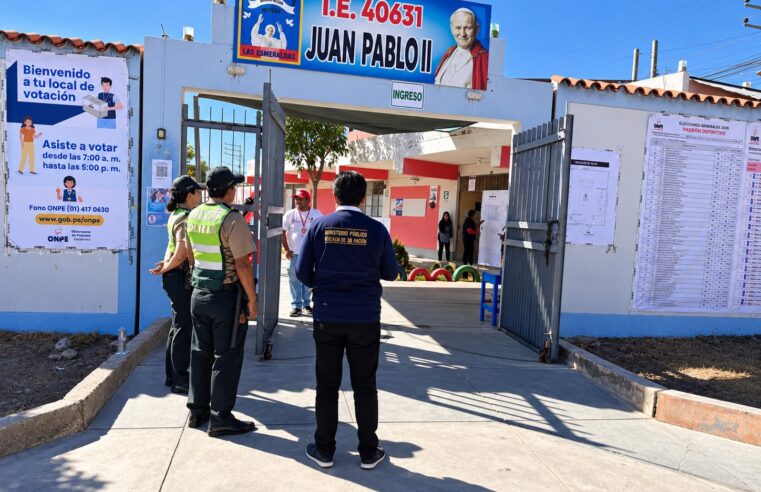 Más de 2,400 policías resguardarán proceso electoral en Arequipa