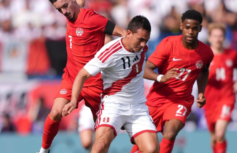 Perú no encuentra el rumbo del triunfo y cae ante Canadá