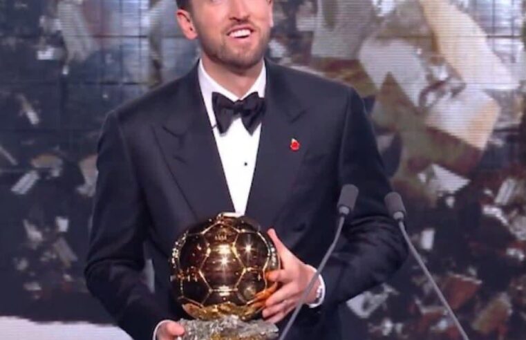 Harry Kane se llevó el balón de oro
