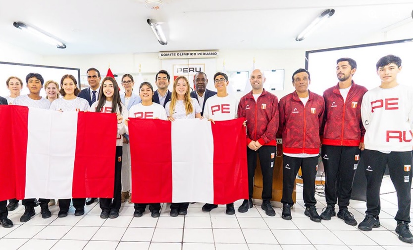 Presentaron al equipo peruano para los Juegos Olímpicos de la Juventud