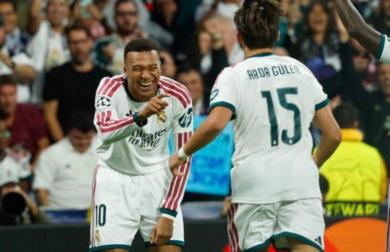 Real Madrid golea y el Bayern de Múnich empata en la Liga de Campeones