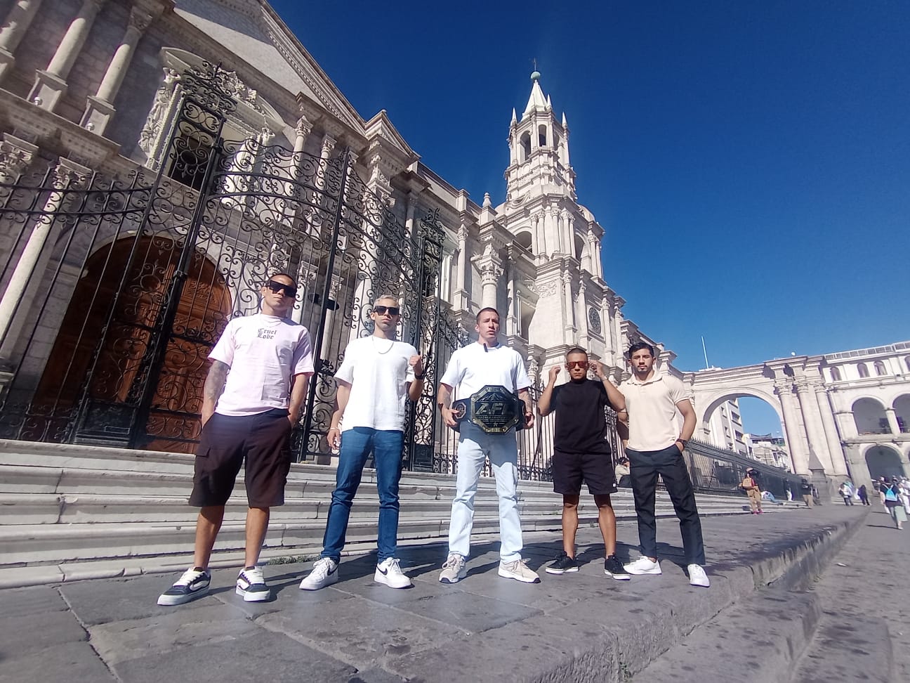 Este viernes Arequipa acogerá por primera vez la disputa de un título mundial de artes marciales mixtas