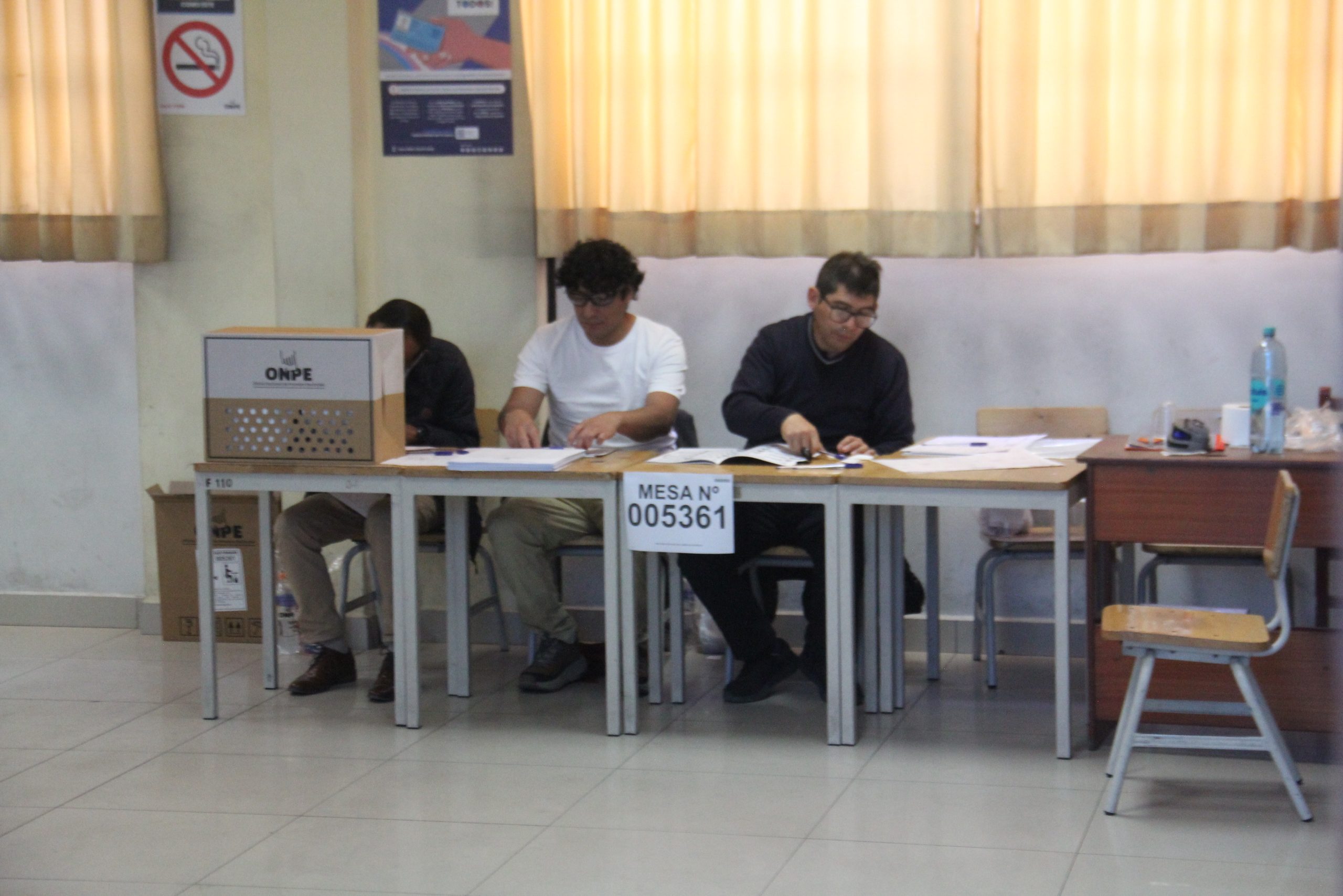 Miembros de mesa: cobrarán los S/165 por participar en las elecciones