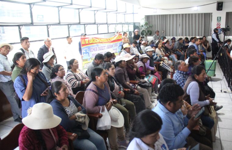 Concejo Municipal aprueba obra de agua para PROFAM