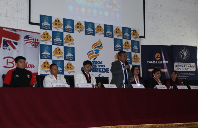 Los Juegos CONREDE se realizarán con 23 colegios profesionales