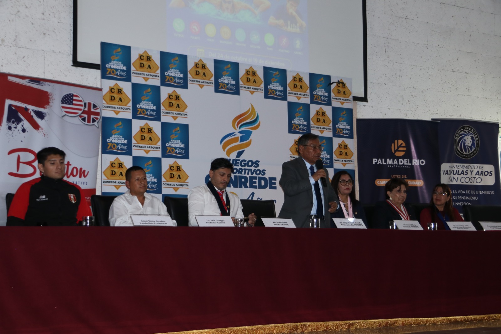 Los Juegos CONREDE se realizarán con 23 colegios profesionales