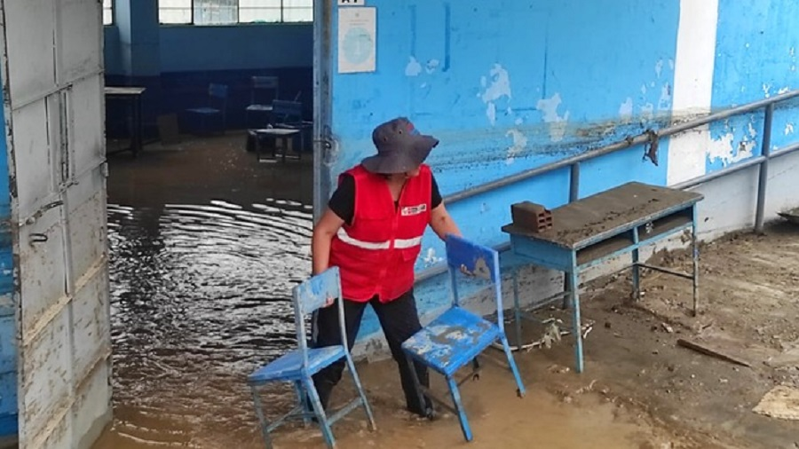 Arequipa: 13 mil escolares estudian en colegios de alto o muy alto riesgo de inundación