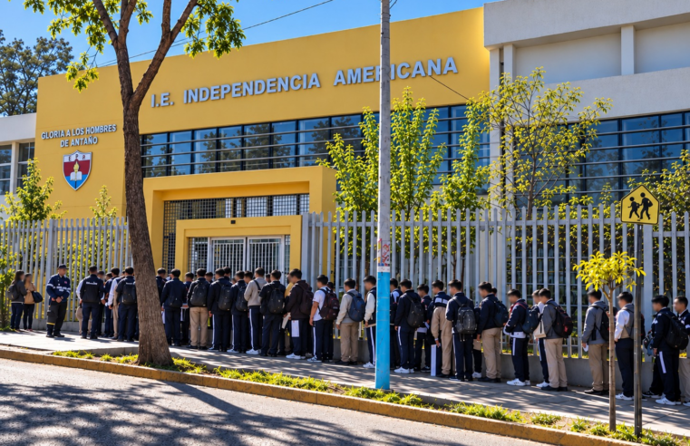 Más de 400 escolares registraron tardanzas en el colegio Independencia