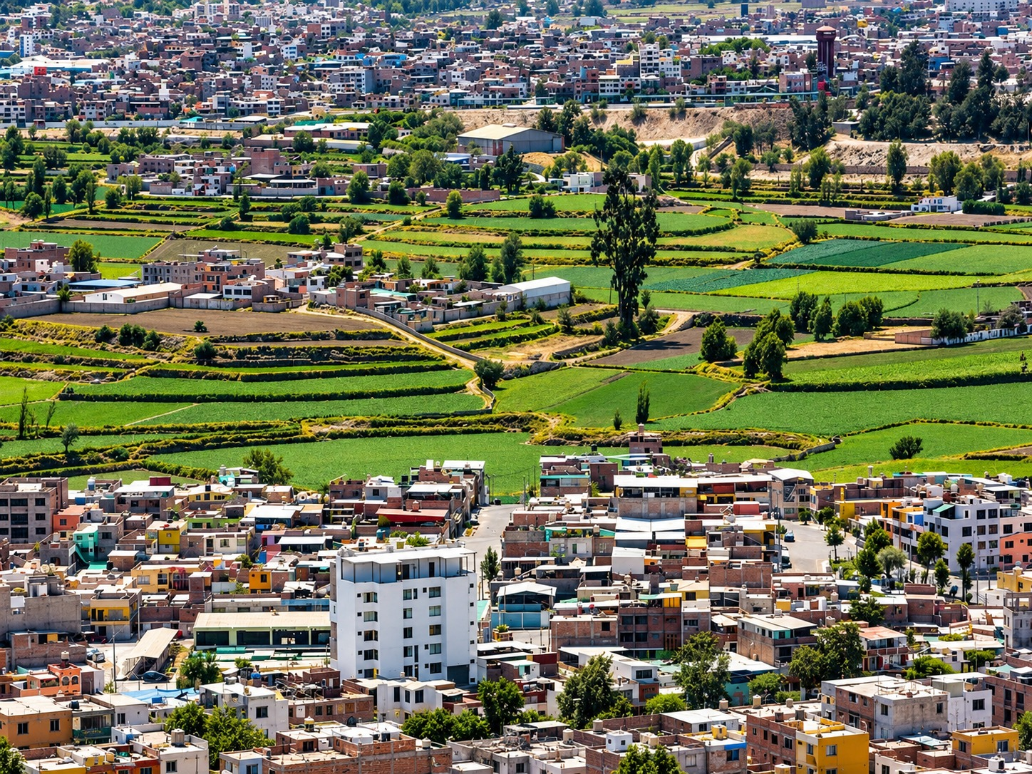 Arequipa perdió 1 912 hectáreas de campiña en 23 años por expansión urbana