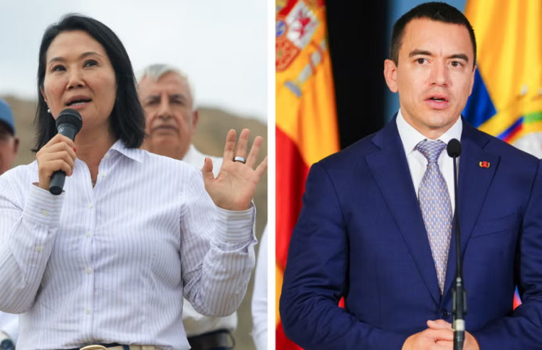 Fujimori y Noboa se reunirán para coordinar acciones contra el crimen organizado