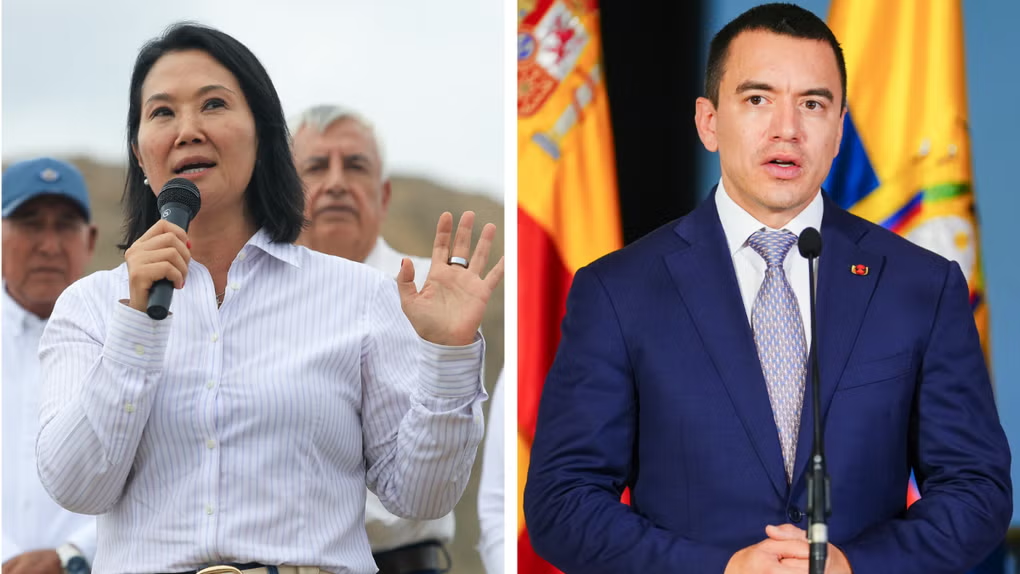 Fujimori y Noboa se reunirán para coordinar acciones contra el crimen organizado