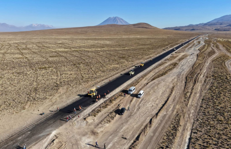 GRA contrata supervisión externa cuando vía en Cayma supera el 80 % de avance
