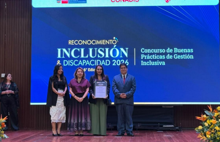 Caja Arequipa reconocida por CONADIS por su iniciativa de agencias inclusivas