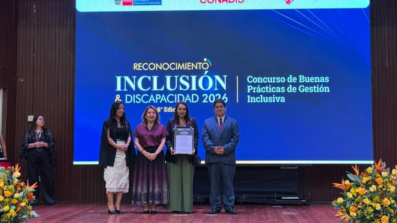 Caja Arequipa reconocida por CONADIS por su iniciativa de agencias inclusivas