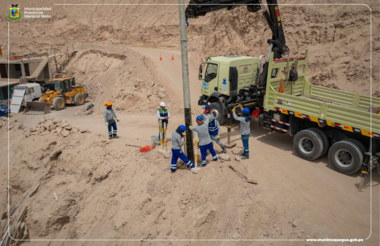 Obra de electrificación beneficiará a familias tras 30 años de espera