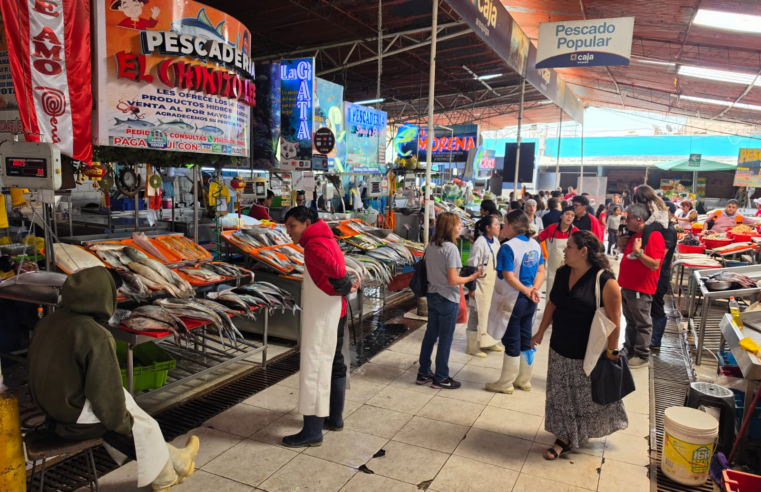 Mal tiempo reduce oferta de pescado y eleva precios en Arequipa
