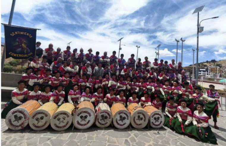Agrupaciones escolares de yunguyo triunfan en Concurso Regional de Sikuris
