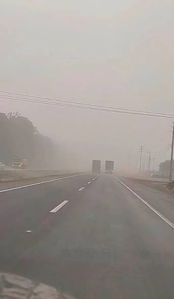 Fuertes vientos paralizan tránsito en la Panamericana Sur en Caravelí