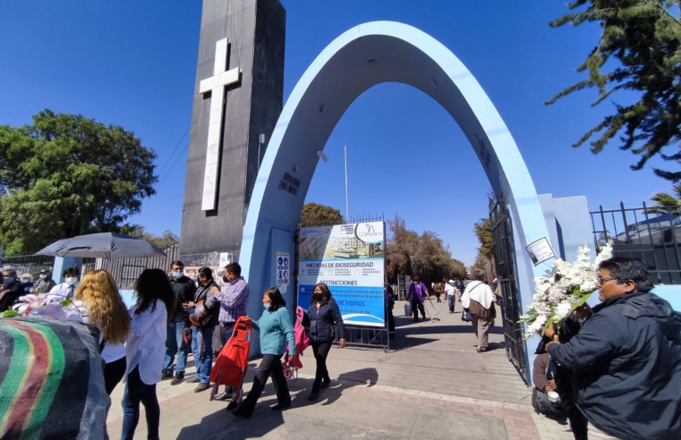 Cementerio La Apacheta espera recibir a 60 mil visitantes por Todos los Santos
